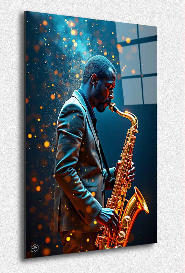A surreal homage to America’s jazz culture.