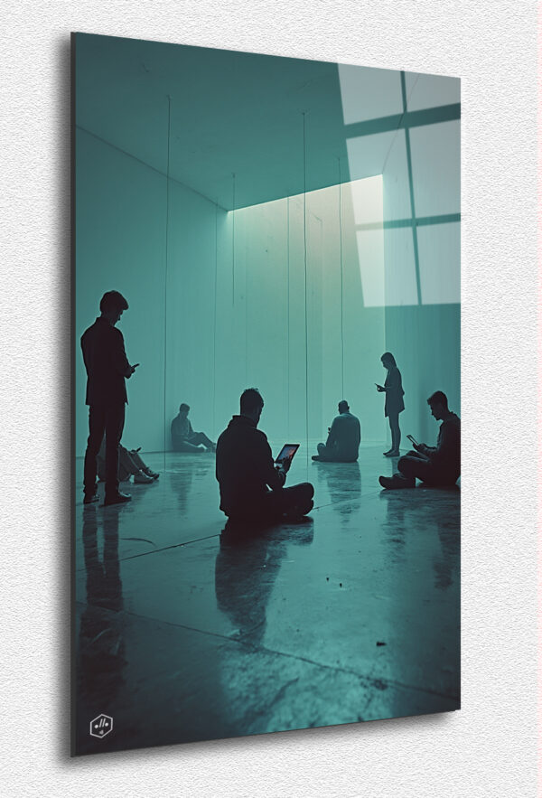 A bold and shocking exploration of society's dependence on technology and its isolating and alienating effects.