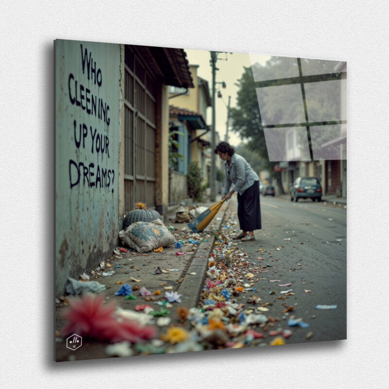 "After the Celebration" reminds us that we are either the architects or the gravediggers of our dreams.