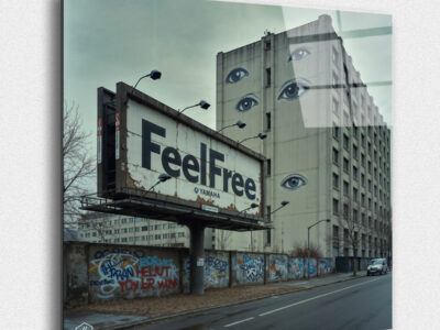 "Fell Free" révèle l'équilibre fragile entre sécurité et liberté dans un paysage urbain surveillé.