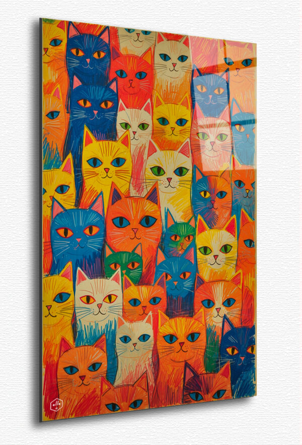 A hand-drawn pencil sketch of a cat, with simple, childlike strokes, evoking innocence and unfiltered creativity