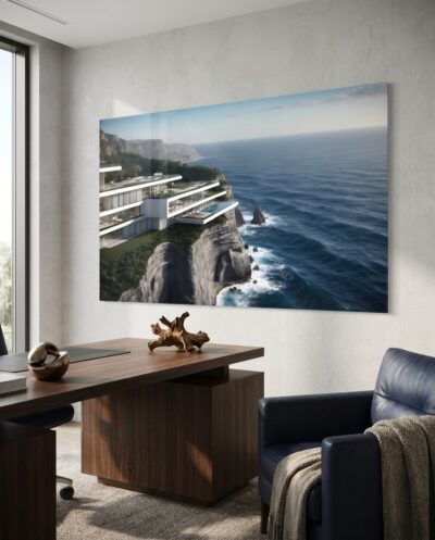 Cliffside Retreat with Ocean View