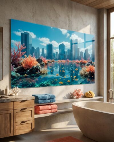 Submerged Cityscape