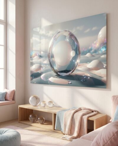 Floating Glimmering Orbs