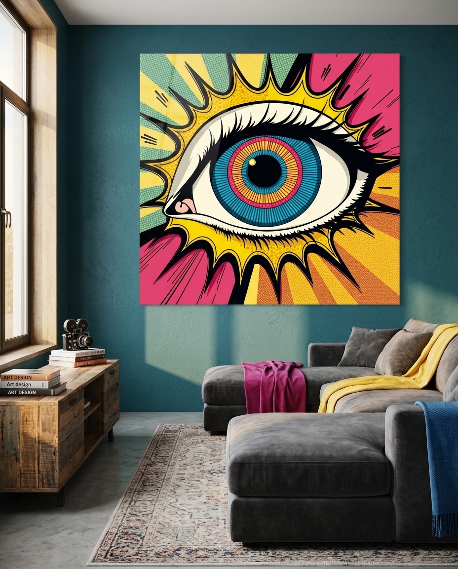 1962 Pop Art in honor of Roy Lichtenstein