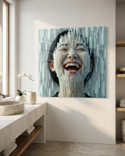 Fleeting Joyful Face Woman 2