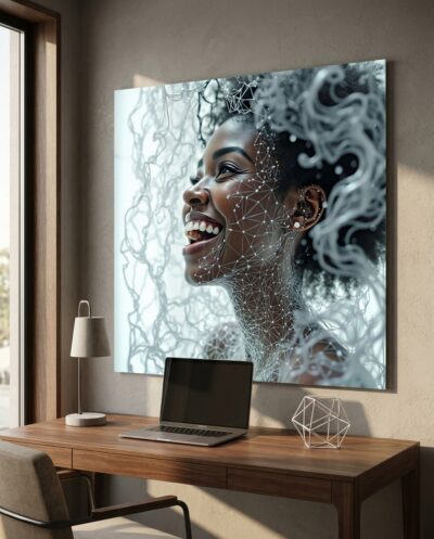 Fleeting Joyful Face Woman 4