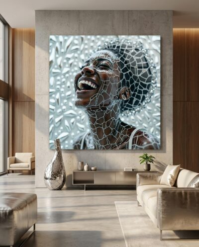 Fleeting Joyful Face Woman 9