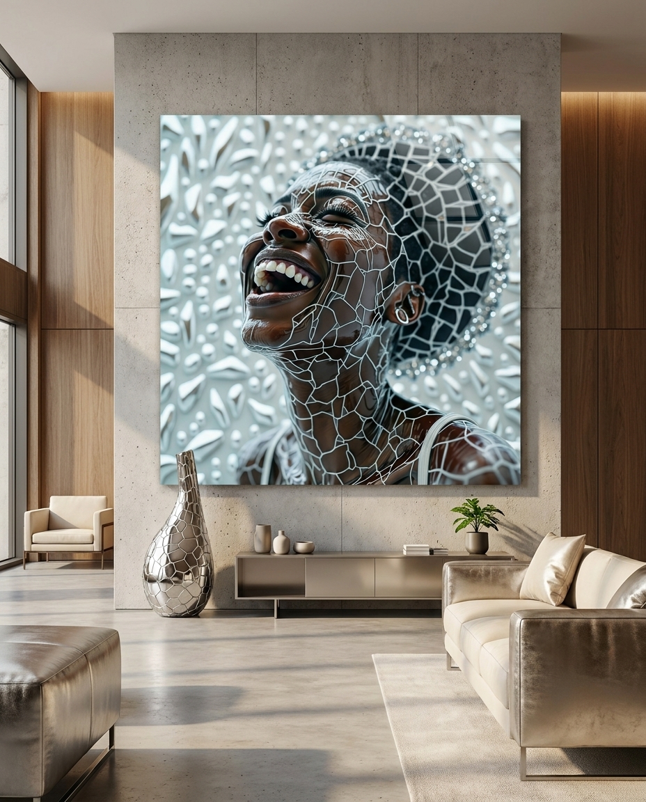 Fleeting Joyful Face Woman 9