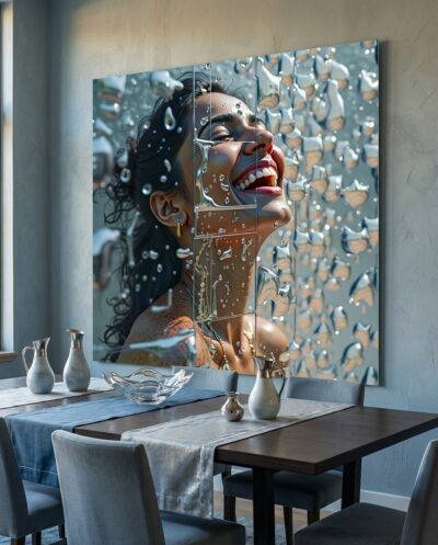 Fleeting Joyful Face Woman 11