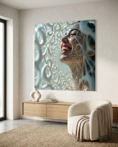 Fleeting Joyful Face Woman 15