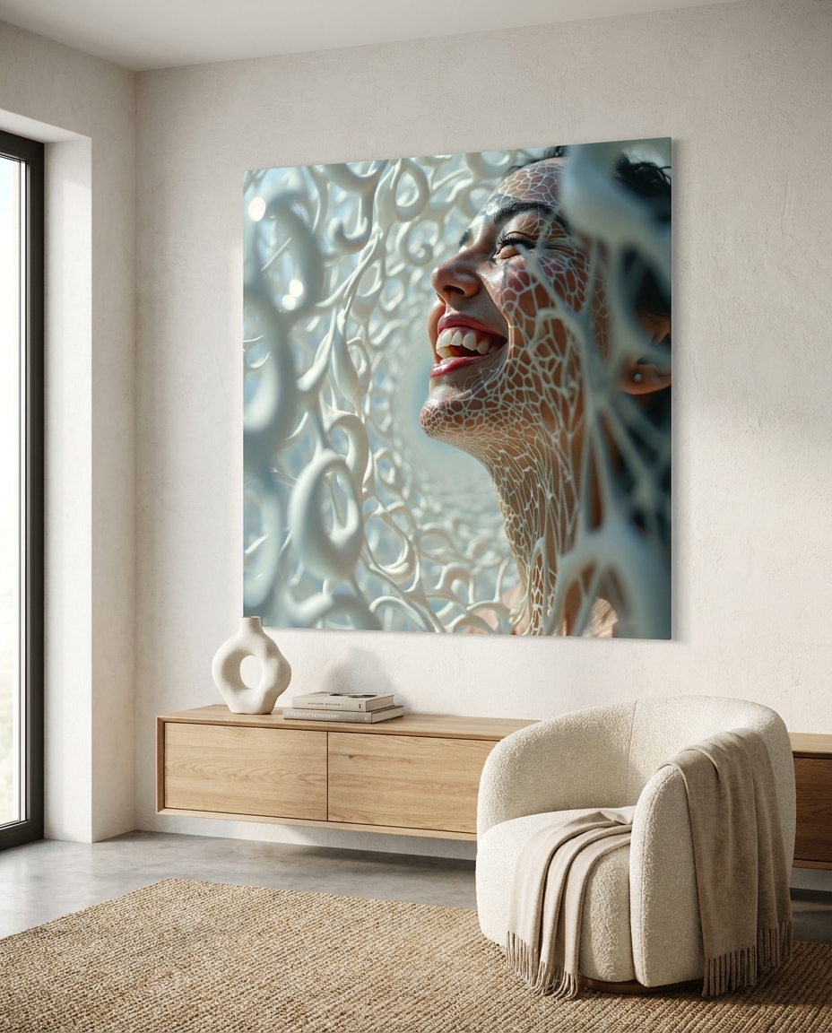Fleeting Joyful Face Woman 15