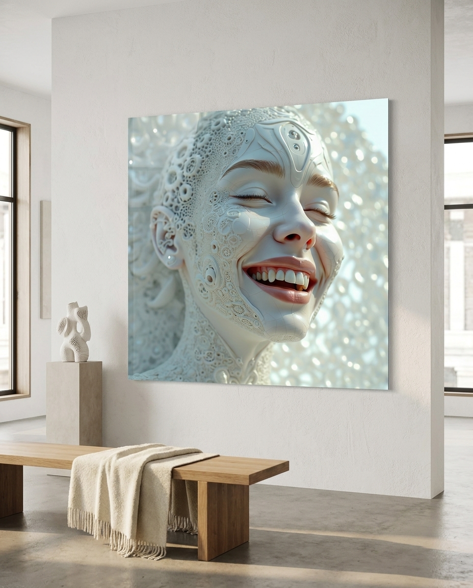 Fleeting Joyful Face Woman 16
