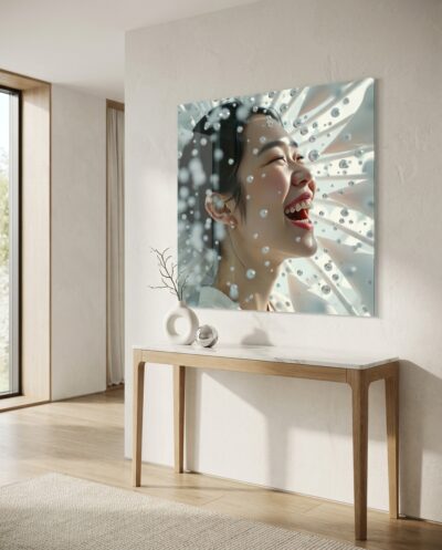 Fleeting Joyful Face Woman 21