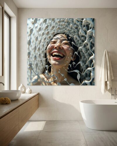 Fleeting Joyful Face Woman 22