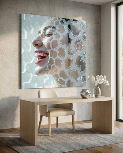 Fleeting Joyful Face Woman 24