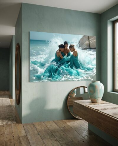 Three in the Surf
