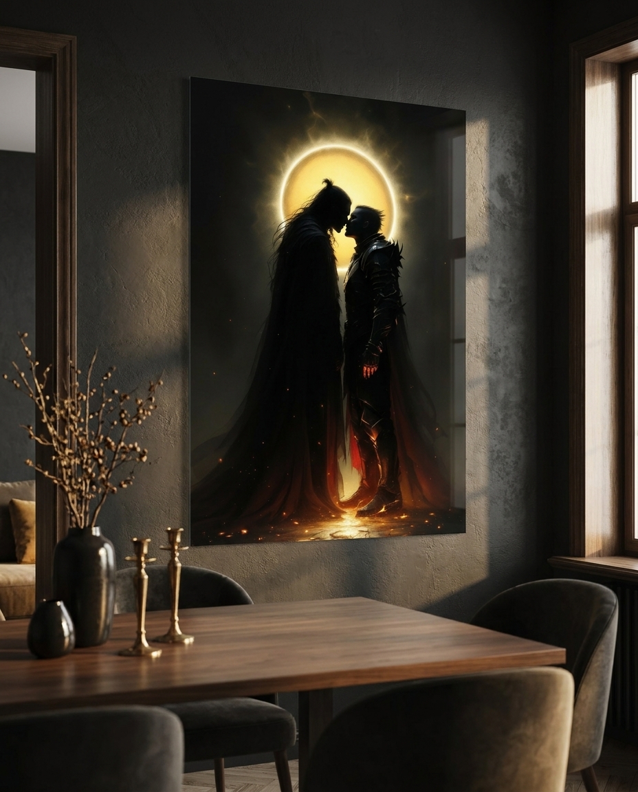 The Kiss of Fire and Faith