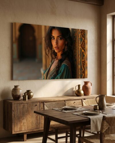 The Exotic Middle Eastern Beauty