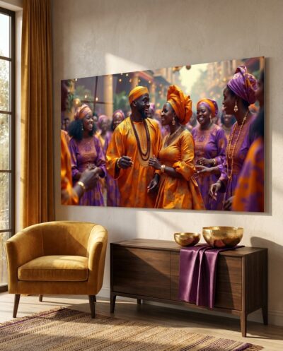 Nigerian Splendor: A Yoruba Wedding Celebration