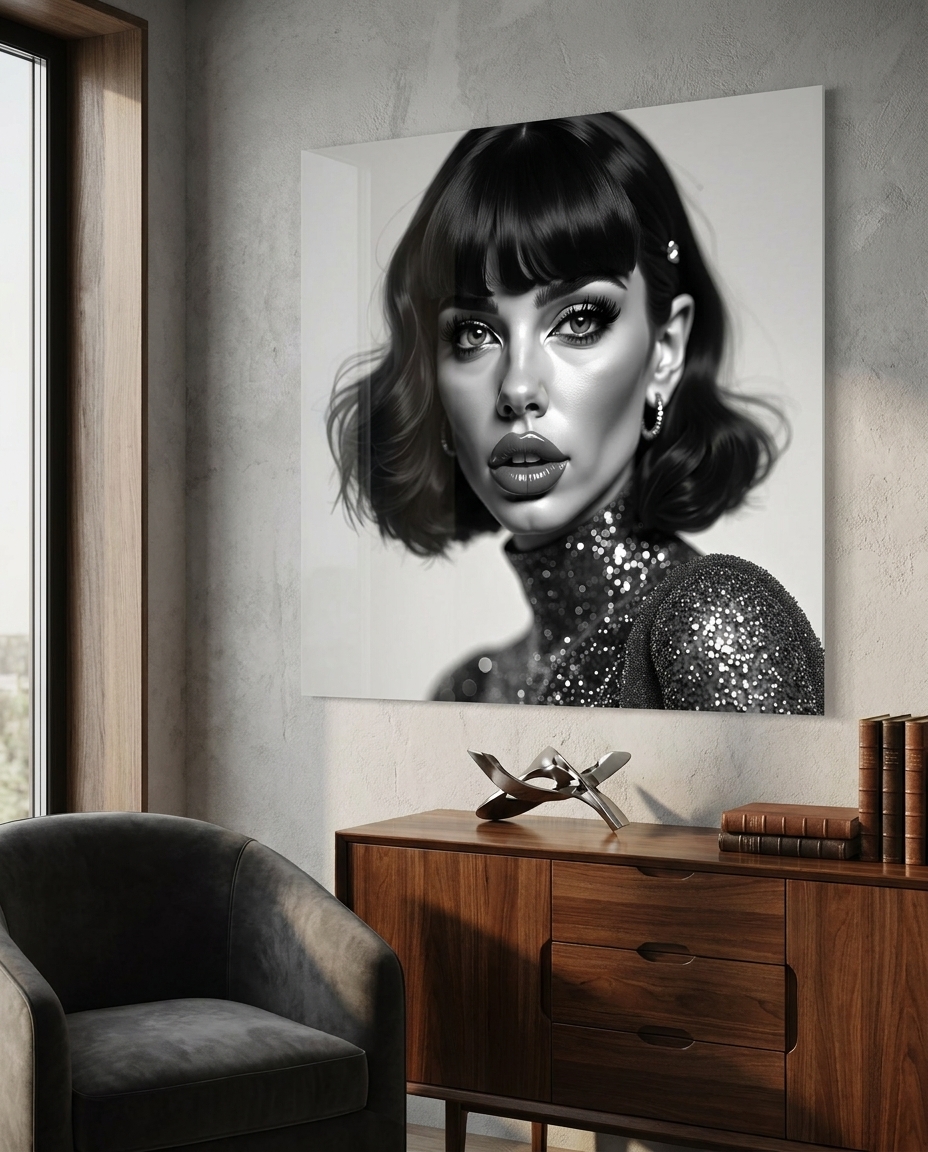 Modern Divas: Icons of 2024 in Hyperrealistic Caricature Elegance