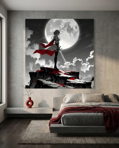 Moonlit Swordswoman