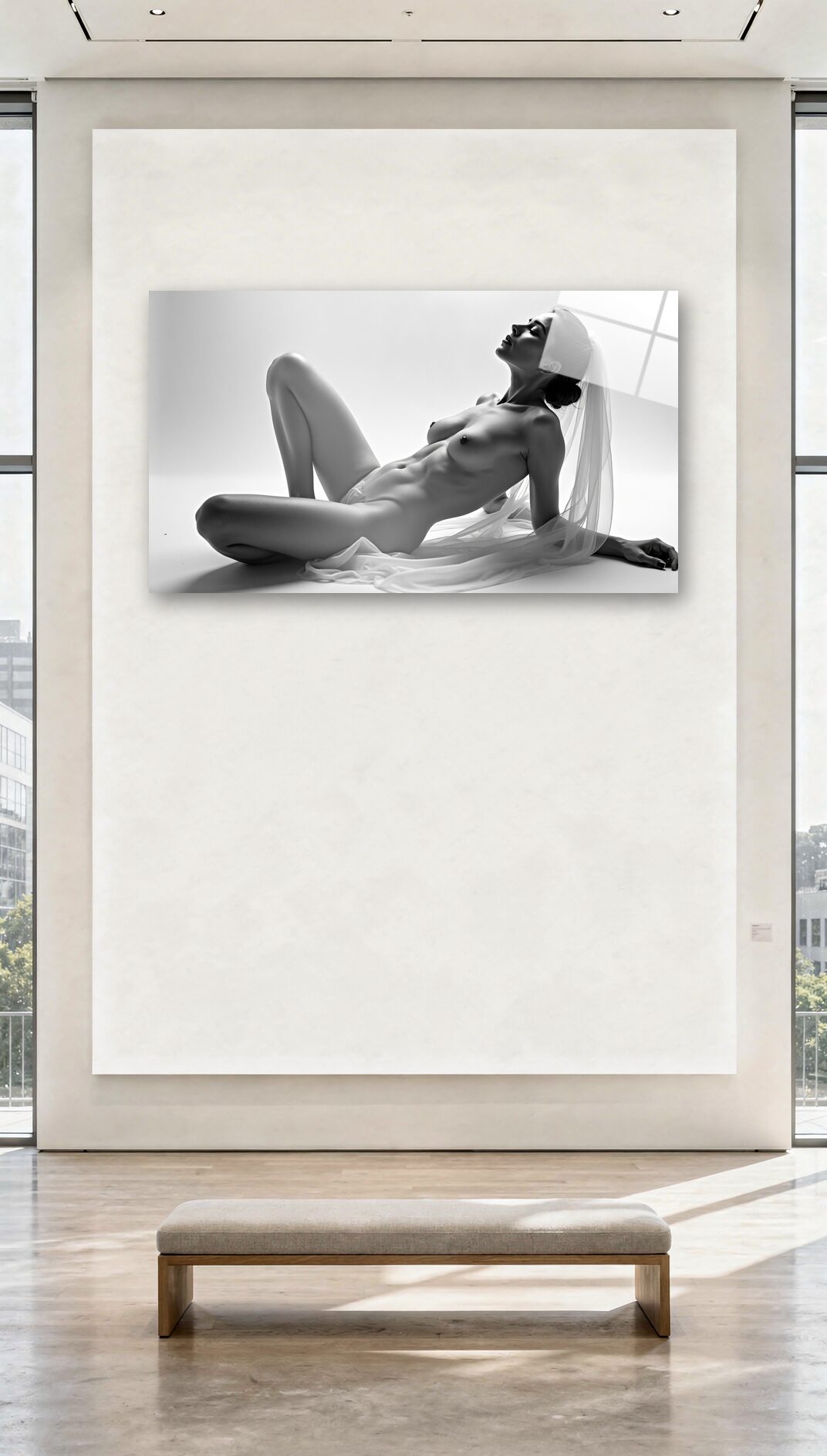 "Veiled Elegance" (Inspired by Edward Weston)