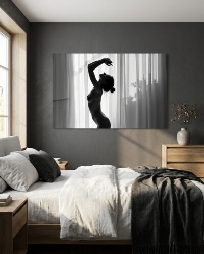 "Silhouette Serenity" (Inspired by Jeanloup Sieff)