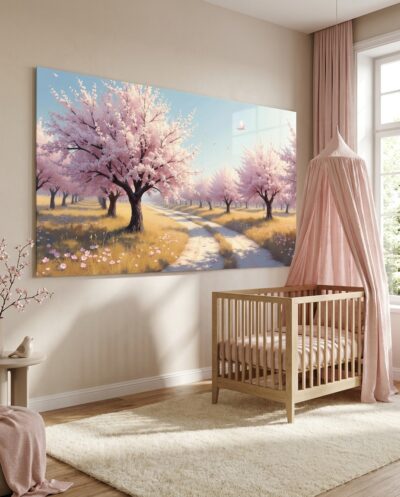 The Blossoming Almond Trees
