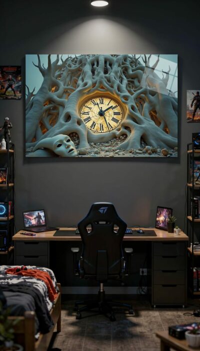 The Whispering Clock: Time reveals all secrets.
