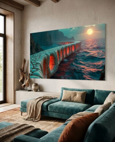 The Eternal Bridge: A journey across time.