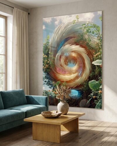 Plume Whirl in Bloom