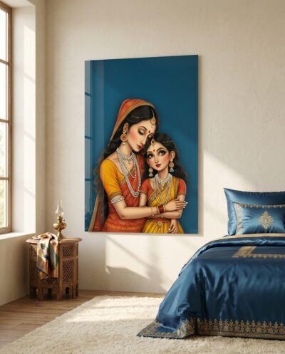 Radha and Krishna in the Garden