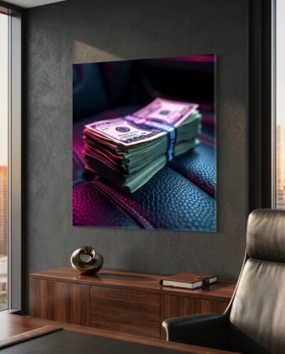 Stacks on Leather