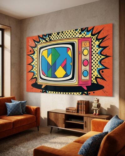 Retro Television Set