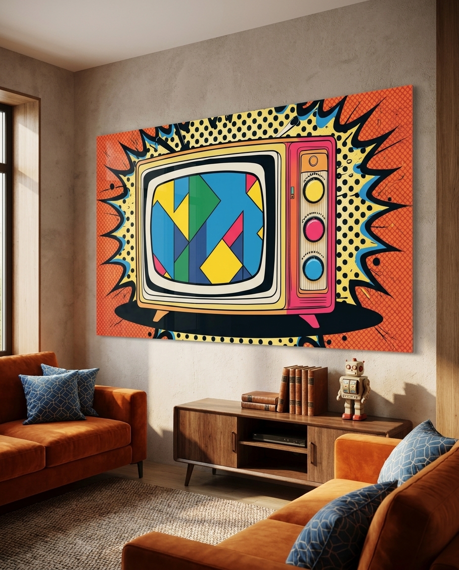 Retro Television Set
