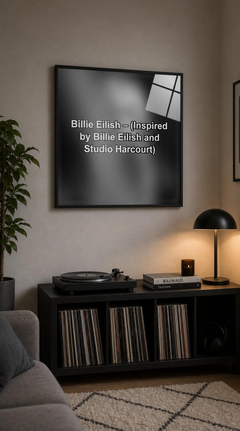 Billie Eilish – (Inspired by Billie Eilish and Studio Harcourt)