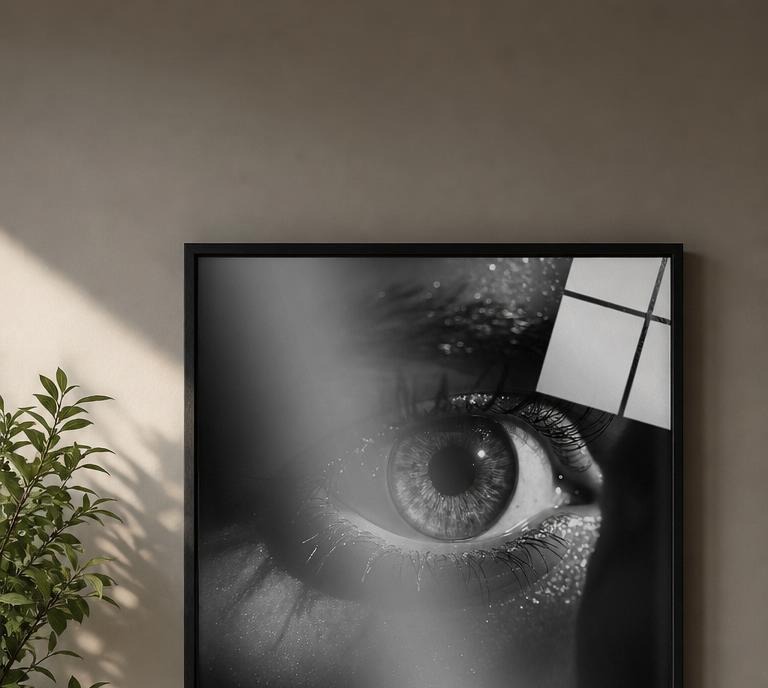 Black-and-white portrait photography Style
